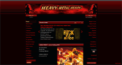 Desktop Screenshot of heavy-metal-heaven.de